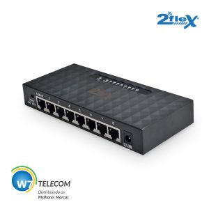 Switch PoE reverso giga 2Flex 2F-N8GPR