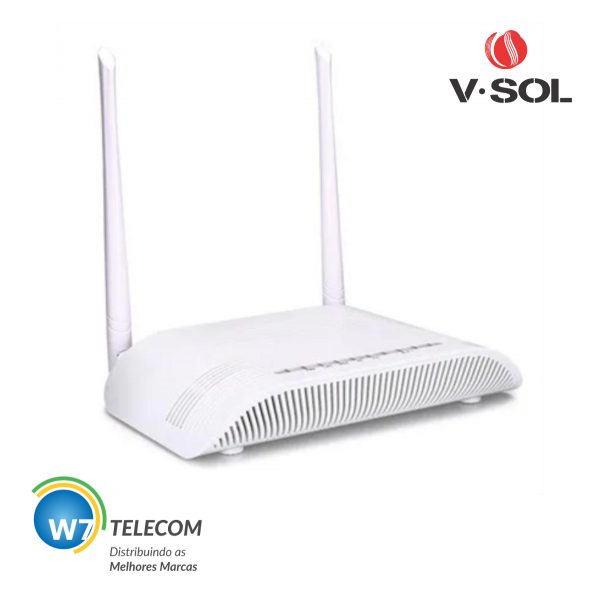 ONU GPON/EPON híbrida V2802GW - frente - compre na W7 Telecom