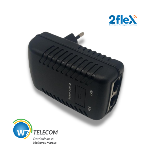 Fonte PoE Giga 24V/1A