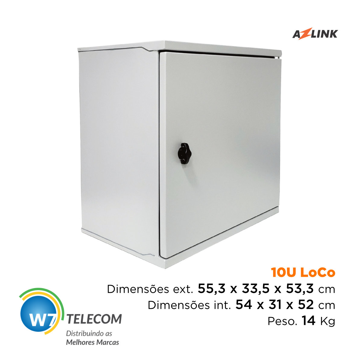 Rack Outdoor 10U LoCo