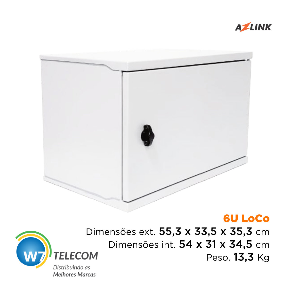 Rack Outdoor 6U LoCo